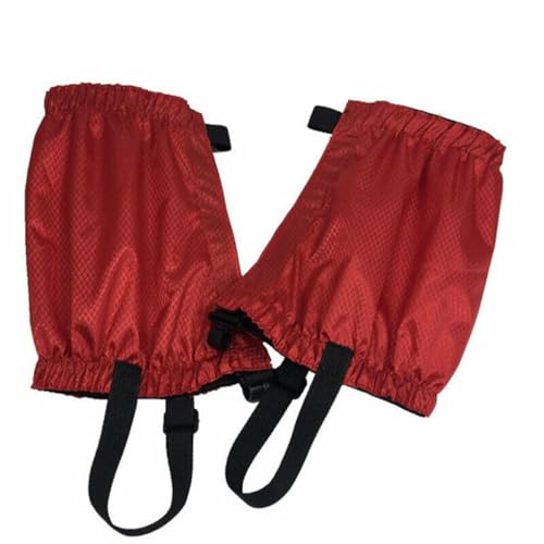 mophrati Pack de 2 polainas portátiles para senderismo al aire libre, para caminar, impermeables, para la nieve, a prueba de viento, para caza, senderismo y montañismo