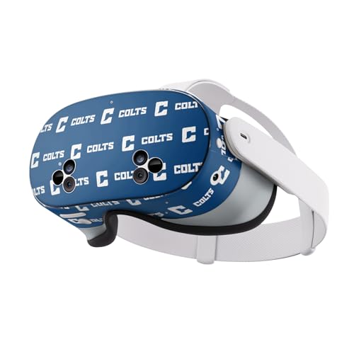 Couverture Vinyle Meta Quest 3S NFL Colts évite les rayures de casque