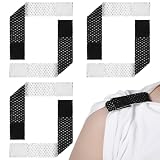 Oruola 6pcs Softball Sleeve Holders,Jersey Sleeve Holders for Women Men,Shirt Sleeve Ties with Hook and Loop Fasteners for Shirts Baseball Soccer Ball Sports, One Size Fits All