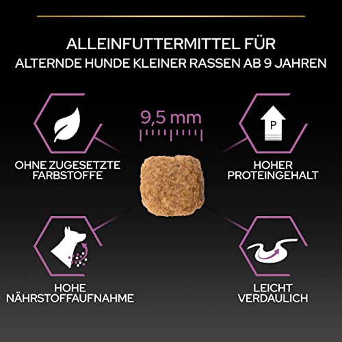 Pro Plan Medium und Large Adult Age Defence 7+, Hundefutter trocken, reich an Huhn, 1er Pack (1 x 14 kg)