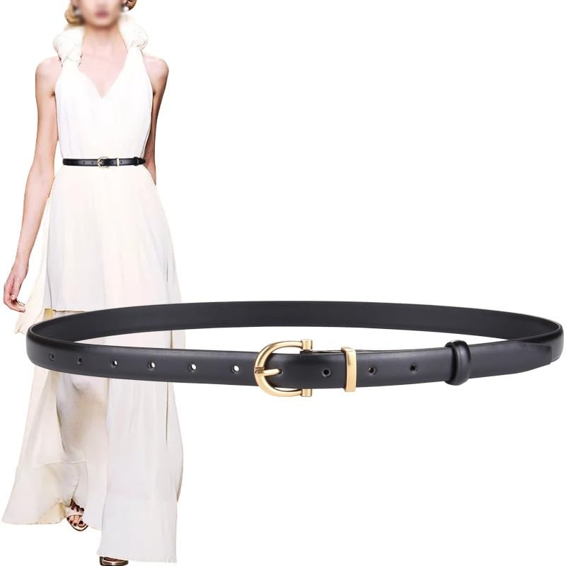 HBJWOV Belt for Women with Jeans Trousers Belt for Women with Decorative Dresses Belt for Women(OneColor)3