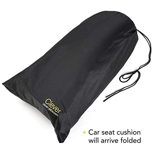 Car Seat Booster Cushion with Strap Extra Firm for Added Height