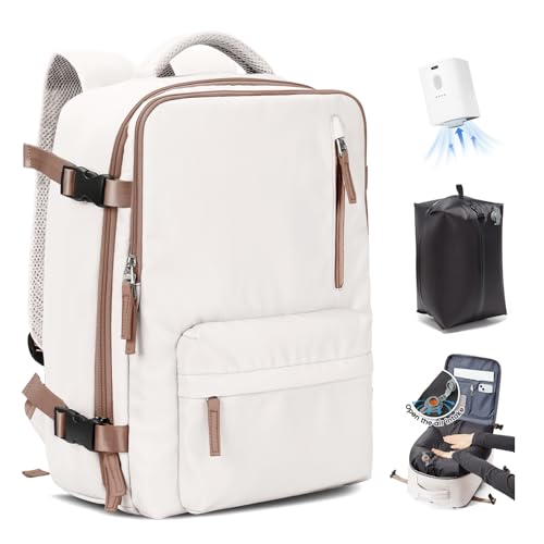 SZLX Zaino Ryanair 40x30x20 Sottovuoto con pompa Zaino Ryanair 40x20x25 Sottovuoto Bagaglio a Mano 40x30x20 Wizzair Zaino da Viaggio 45x36x20 Easyjet Donna Zaino Casual Laptop 14 Pollici Impermeabile