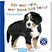 Produktbild Hör mal rein, wer kann das sein  Tierkinder: Streicheln und hören | Hochwertiges Pappbilderbuch mit 5 Sounds und Fühlelementen für Kinder ab 6 Monaten