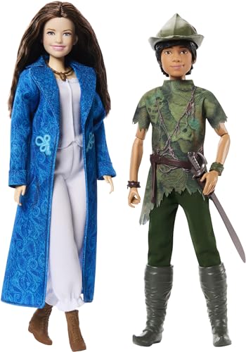 Mattel Disney Movie Peter Pan & Wendy Toys - Fashion Dolls Inspired by the Film - Gifts for Kids, HNY36