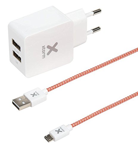 Xtorm CX003 - Cable de datos Micro USB + adaptador de CA