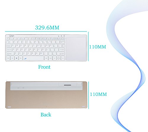 Gosin® Tastiera Ultrasottile Bluetooth in Metallo