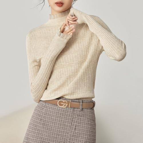 Image of Aurolran Women's Leather Belt with Buckle - Ideal for Dresses, Jeans, and Coats