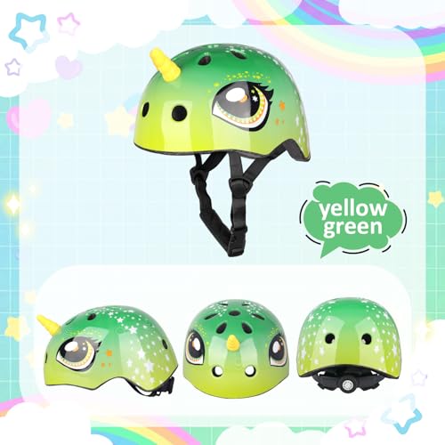 Image of Toddler Kids Bike Helmet, Adjustable and Multi-Sport, 3 Sizes for Ages 1-2-3-5-8-14 Years Child Infant Boys Girls
