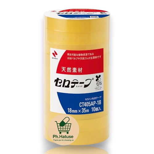 �Z���e�[�v �努 18mm×35m 10���� CT405AP-18 �I���W�i���J�[�h�t��