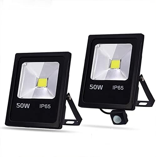 AKSPET Lights Led Exterior Spot Outdoor Light Motion Sensor LED Flood Light 220V 50W 30W 10W Waterproof IP65 Reflector Floodlight Lamp Foco