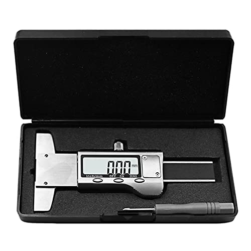 Band Diepte Meetinstrument Digitale Rvs Lcd scherm Band Monitoring Gauge 0-25.4mm voor SUV Truck Remklauwen Digitale… - Image 3