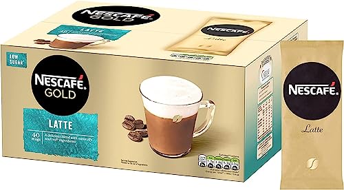 NESCAFÉ Gold Latte Instant Coffee Sachets - 40 x 15.5g