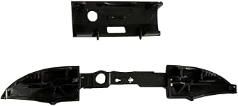 Suitable for Xbox Series X/S, Controller RB LB Bumper Repair Kit, Middle Bar Holder Replacement Parts for Broken Bumpers & Triggers Black Set