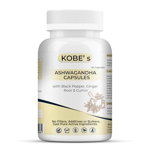 Ashwagandha Capsules | No fillers, Additives or Bulkers, Pure Active Ingredients | Supports Stress & Cognitive Function | 60 Ashwagandha Capsules with Black Pepper, Ginger Root & Cumin - Made in UK