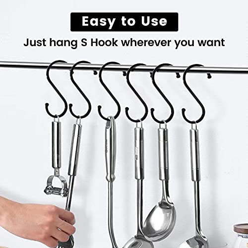 Acmetop S Hooks 12 Pack Aluminum S Shaped Hooks Heavy Duty #TOP3