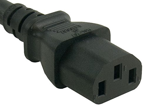 Cable Leader 4ft 16 AWG Computer Power Extension Cord IEC320 C13 to IEC320 C14