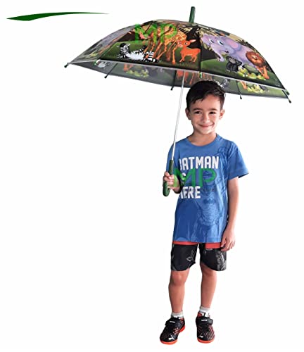 Guarda Chuva Sombrinha Infantil Disney Personagens Variados Menino e Menina Presente Criança (Safari