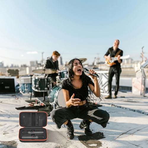 Boobowl Capa para microfone Bluetooth sem fio compatível com microfone JBL PartyBox sem fio – 2 micr