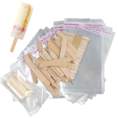 Bolsas y Palitos para Paletas con Autoseal 300 Piezas miniatura 1