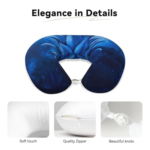Almohada de espuma viscoelástica para cuello 30 cm miniatura 4