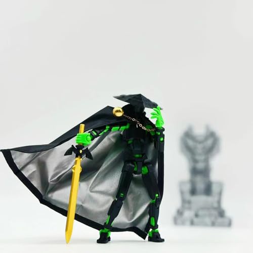 Image of Action Figure, Dummy 13 Action Figure Toys, Polyarticular Movable Titan , High Degree&Freedom Multi Articular action figures, 3D Printed Toys for Desktop Decoration&Game Lovers
