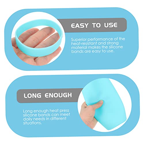 Manchon de sublimation silicone pour bouteille et bande élastique - 7