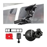 JNNJ ETC Suction Cup Mount, Car Suction Cup for Dash Cam Holder, Perfect for Car Windshield and Window, Adjustable 360 Degree Angle Car Mount for Driving DVR Camera Camcorder GPS Action Cameras