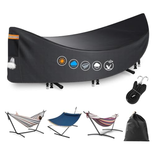 Housse de hamac imperméable et bâche de protection extérieure pour jardin et camping