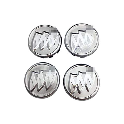 LOPLP Car Auto Wheel Center Cover Hub Caps Hubcaps Car Wheel Rim Hub Cap Badge Emblem Covers for Buick GT XT HRV Encore Enclave Regal Gs Lacrosse Envision Allure Lesabre,59mm 60mm,4Pcs