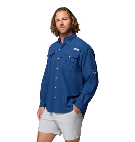 Image of Columbia Men's PFG Bahama II Long Sleeve Fishing Shirt