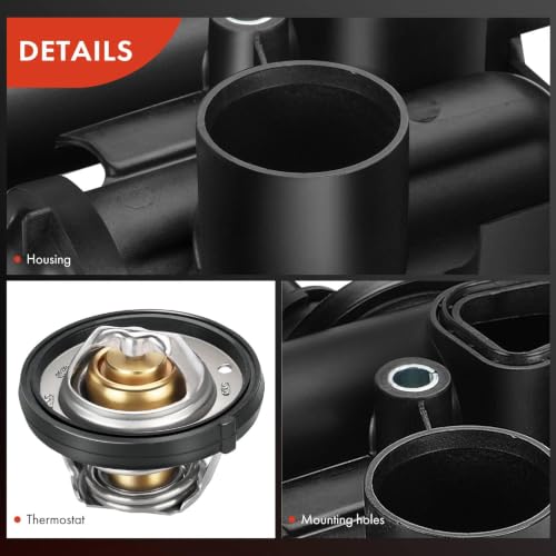 A-Premium Engine Coolant Thermostat Housing Assembly W/Sensor 68003582AB by A-premium - Used condition - Image 9