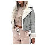 Damen Wolle Windjacke Kunstpelz Langarm Gürtel Trenchcoat Elegantes Warme Oberteile Jacke Lose Wollmantel Slim Fit Mode Taschen Casual Langarm Fleecejacken Mäntel Damen Wollmantel mit Reverskragen Knielang Wintermantel Einfarbig Tweed Mantel Frauen Elegante Wolle Mantel Große Taschen Trenchcoat Langmantel Winterjacke Coat Damen Künstliche Wollmantel Trenchcoat Mantel mit Gürtel Plüschjacke Winter Winterjacke Warmen Outwear Freizeitjacke