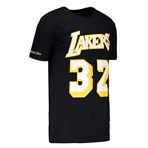 Camisa Mitchell & Ness NBA Los Angeles Lakers Preta