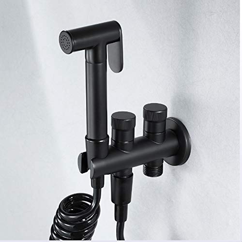 Kit pulvérisateur de toilette portable noir : la solution pour nettoyer sans effort