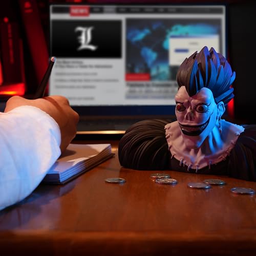 Abystyle Studio, Death Note, Salvadanaio Ryuk, Manga Anime, Pvc, 16 Cm - 3