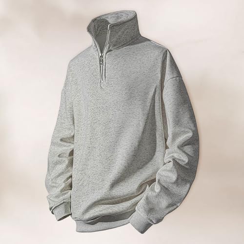 Pull homme demi-fermeture éclair : fini la transpiration en extérieur - 3