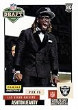 2025 Panini Instant Draft Night Football #NFLDN-6 Ashton Jeanty Rookie Card Raiders
