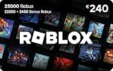 Tarjeta regalo digital de Roblox - 25000 Robux [Incluye un objeto virtual exclusivo] [Código de juego online]