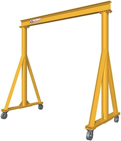 The Caldwell Group - H90-3-12/14 - Portable Gantry Crane, 6000 lb, 13 ft. 3