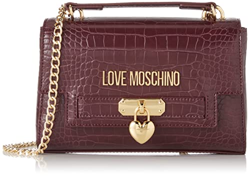 Love Moschino Borsa Pu St.croco Viola Bandolera Mujer Violeta