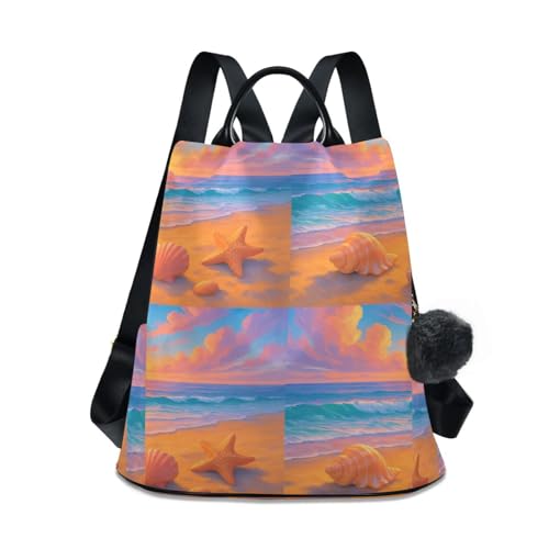 Sac à dos femme fermeture éclair dans le dos avec poches