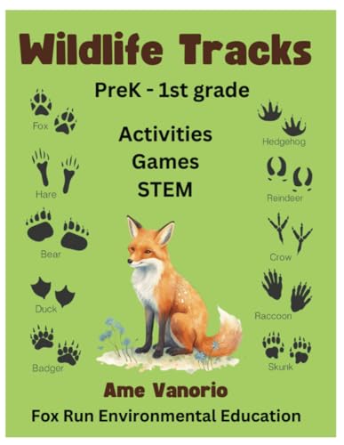 Wildlife Tracks PreK - 1 Learning Adventure: Identify 15 Animal F...