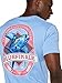 Columbia Apparel Men's PFG Graphic T-Shirt Shirt, White Cap/Flint, Small