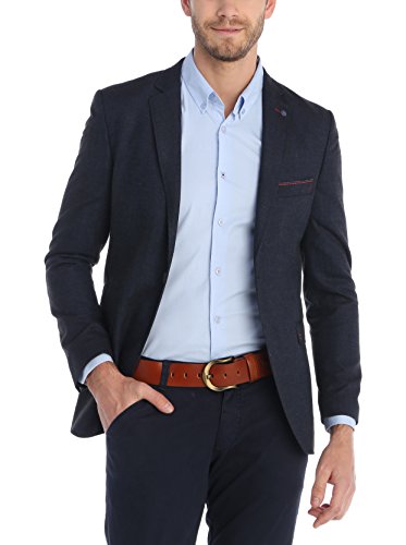 Giorgio Di Mare Americana Lana Azul Marino XL