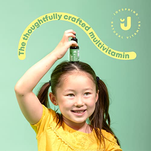 Joyspring Liquid Toddler Multivitamin With Burdock Root & Elderberry For Kids Immune Booster, Liquid Melatonin For Kids Sleep Support And Kids Focus And Attention Supplements Support Healthy Brain Fun #TOP3