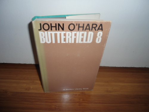 BUTTERFIELD 8, A NOVEL. ML #323 B000VPK4ZK Book Cover
