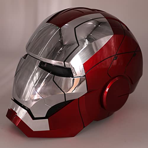 ★ 【3 tipi di metodi di controllo】 Il controllo vocale, il telecomando e il sensore tattile sono 3 modi per controllare il casco Iron Man. Indipendentemente dal telecomando, dal controllo touch o dal controllo vocale, l'intervallo tra ogni operazione deve essere superiore a due secondi, altrimenti la reazione potrebbe essere lenta.