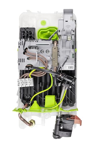 Bosch elektronisch geregelter Durchlauferhitzer Tronic Comfort AquaStop 21/24/27 kW - Umschaltbar, druckfest, stufenlose Temperaturwahl, moderne Glas-Optik, weiß [Energieklasse A]