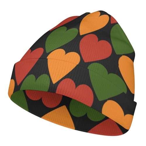 Black History Month 2022 Kids Beanie Hat for for Girls Boys Children Cap Winter Knitted Chemo Cancer Headwear Accessories Gifts Decoration